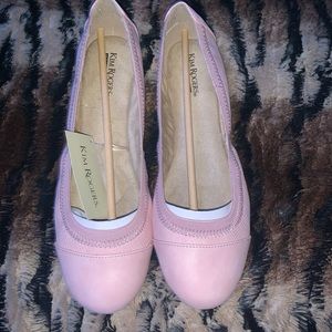 Kim Rogers blush pink adabella flats
